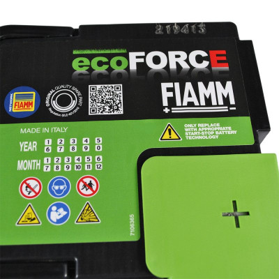 Акумулятор FIAMM AFB 60Аh 600А Ecoforce (TR600) (L2) R+ (правий +)