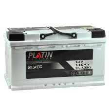 Акумулятор PLATIN 110Ah 960A Silver R+ (правий +) MF