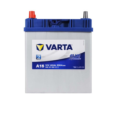 Аккумулятор VARTA  40Ah 330A L+ Blue Dynamic Asia (левый +) A15