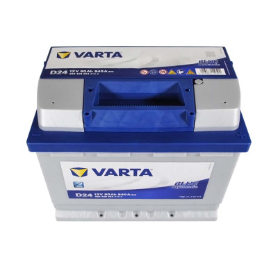 Акумулятор VARTA 60Ah 540A R+ Blue Dynamic (правий +) D24