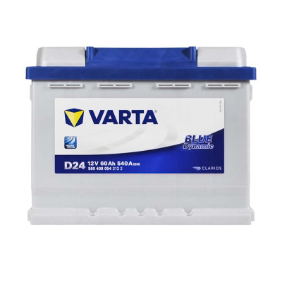 Акумулятор VARTA 60Ah 540A R+ Blue Dynamic (правий +) D24