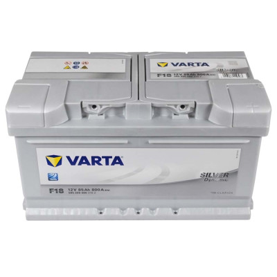 Акумулятор VARTA 85Ah 800A R+ Silver Dynamic (правий +) 585 200 080 SD (F18)