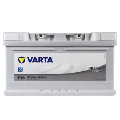 Акумулятор VARTA 85Ah 800A R+ Silver Dynamic (правий +) 585 200 080 SD (F18)