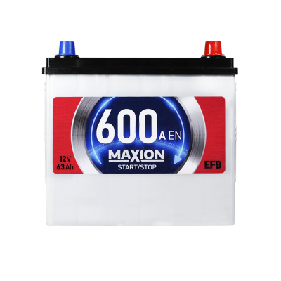 Акумулятор MAXION EFB Asia 63Ah 600A R+ (правий +) SMF D23 (Туреччина)