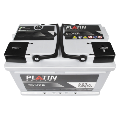 Аккумулятор PLATIN 75Ah 750A Silver R+ (правый +) (h-175мм) MF LB3