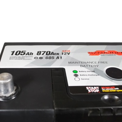 Акумулятор SZNAJDER 105Аh 870А L+ Silver Calcium Asia 605 A1