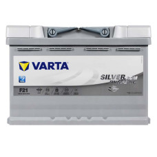 Акумулятор VARTA AGM 80Ah 800А R+ Silver Dynamic (правий +) F21