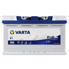 Акумулятор VARTA  EFB 80Ah 800A R+ Blue Dynamic (правий +) N80