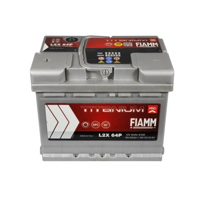Акумулятор FIAMM 64Аh 610А Titanium Pro L+ (лівий +)