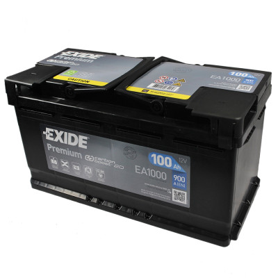 Акумулятор EXIDE 100Аh 900Ah Premium (EA1000) R+ Акумулятор EXIDE 100Аh 900Ah Premium (EA1000) R+