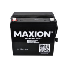 Акумулятор AGM 12V 55Ah MAXION MXBP OT 55 - 12 для UPS та ДЖБ