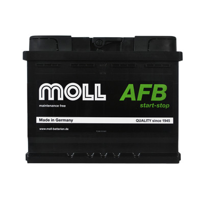 Акумулятор MOLL AFB (L2) start/stop 66Ah 640A R+ (правий +) Акумулятор MOLL AFB (L2) start/stop 66Ah 640A R+ (правий +)