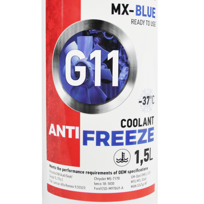 Антифриз MAXION 1,5L G11 -37 ° C BLUE
