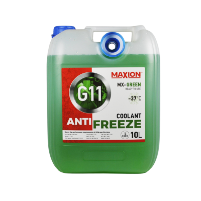 Антифриз MAXION 10L G11 -37 ° C GREEN