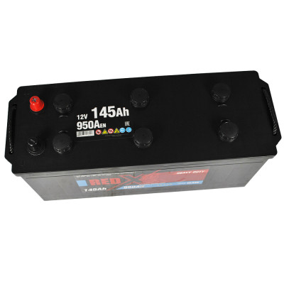 Акумулятор  RED X (645 20) (D4) 145Ah 950A R+
