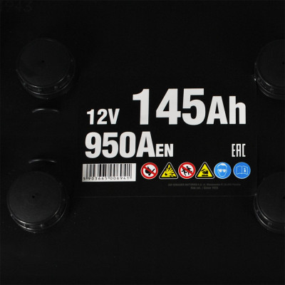 Акумулятор  RED X (645 20) (D4) 145Ah 950A R+