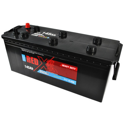 Акумулятор  RED X (645 20) (D4) 145Ah 950A R+