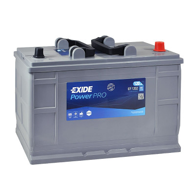 Акумулятор EXIDE Power PRO 120Аh 870A R+ (правий +) EF1202