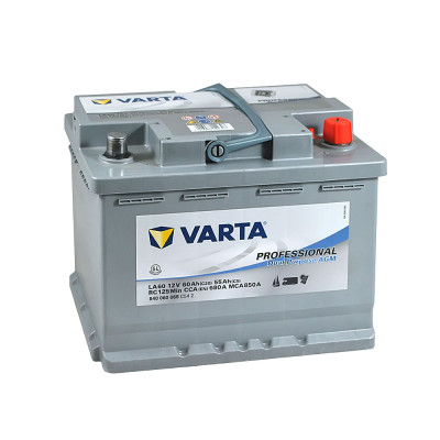 Акумулятор VARTA Prof AGM 60Ah 680A R+ (правий +) DP LA60