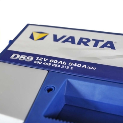 Акумулятор VARTA 60Ah 540A R+ Blue Dynamic (правий +) D59