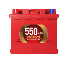 Акумулятор MAXION 55Аh 550A Premium Plus L+ (лівий +) TR L1 (Туреччина)
