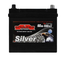 Акумулятор SZNAJDER 60Аh 550А R+ Silver Calcium Asia (правий +) 560 A0