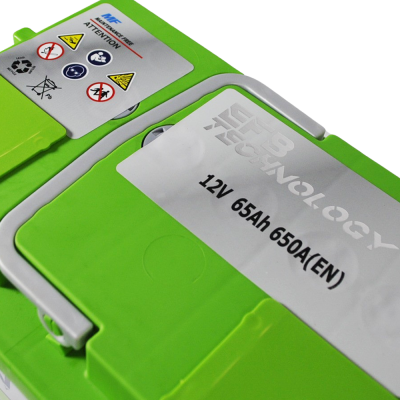 Акумулятор PLATIN EFB 65Ah 650A R+ (правий +) MF L2B Акумулятор PLATIN EFB 65Ah 650A R+ (правий +) MF L2B