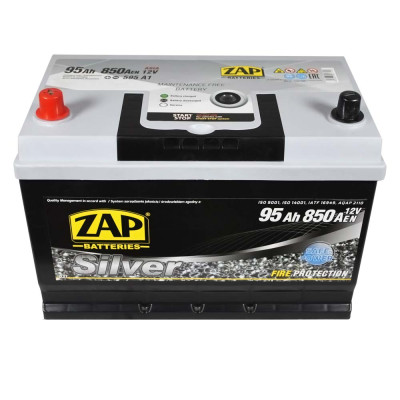 Акумулятор ZAP 95Аh 850А L+ Silver Calcium Asia 595 A1