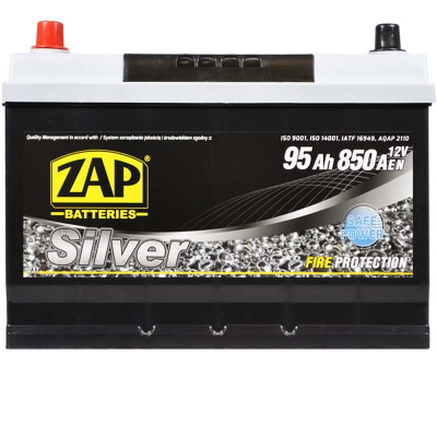 Акумулятор ZAP 95Аh 850А L+ Silver Calcium Asia 595 A1