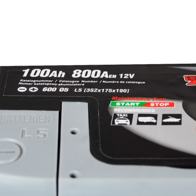 Акумулятор SZNAJDER EFB 100Ah 800A Carbon Start Stop R+ (правий +) L5 Акумулятор SZNAJDER EFB 100Ah 800A Carbon Start Stop R+ (правий +) L5