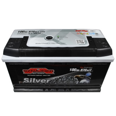 Акумулятор SZNAJDER 100Ah 870A Silver R+ (правий +) L5 (600 83)
