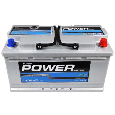 Акумулятор POWER 110Ah 960A Silver R+ (правий +) L5 MF