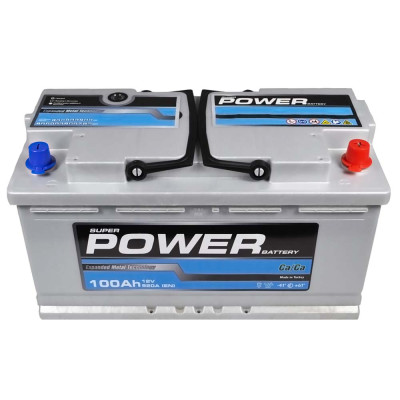 Акумулятор POWER 100Аh 920A Silver R+ (правий +) L5 (MF)