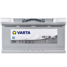 Акумулятор VARTA AGM 95Ah 850А R+ Silver Dynamic (правий +) G14