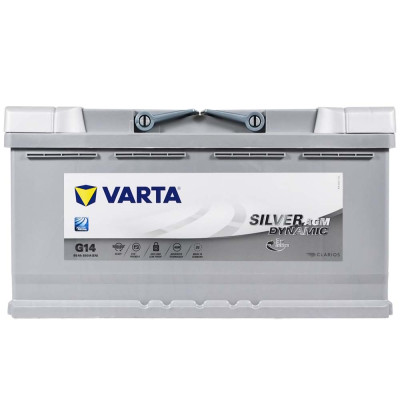 Аккумулятор VARTA AGM 95Ah 850А R+ Silver Dynamic (правый +) G14