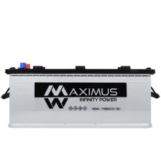 Акумулятор MAXIMUS 140Ah 1100A L+ (лівий +) MF D4A