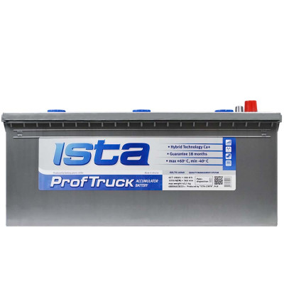 Акумулятор ISTA Pr. Truck 180Аh 1050А L+ (лівий +)