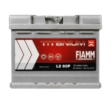 Акумулятор FIAMM 60Аh 540А Titanium Pro R+ (правий +)