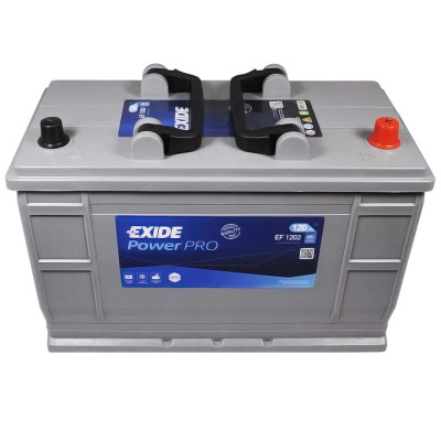 Акумулятор EXIDE Power PRO 120Аh 870A R+ (правий +) EF1202