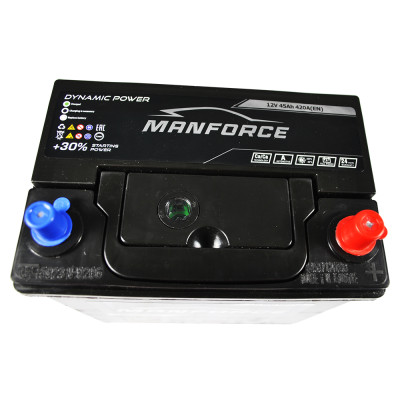 Акумулятор MANFORСE Asia smf (NS40) 45Ah 420A R+ т.к.