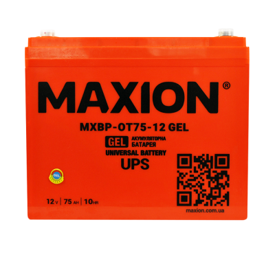 MAXION BP OT 75 - 12 (1шт/ящ) GEL MAXION BP OT 75 - 12 (1шт/ящ) GEL