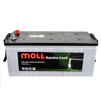 Акумулятор MOLL Truck SHD (DIN B) 180Ah 1000A L+ (лівий +)