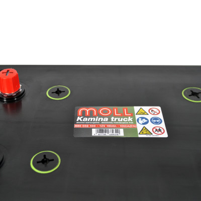 Акумулятор MOLL Truck SHD (DIN B) 180Ah 1000A L+ (лівий +)