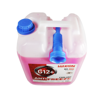 Антифриз MAXION 10L G12+ -38°C RED