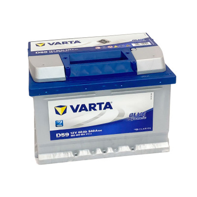 Акумулятор VARTA 60Ah 540A R+ Blue Dynamic (правий +) D59