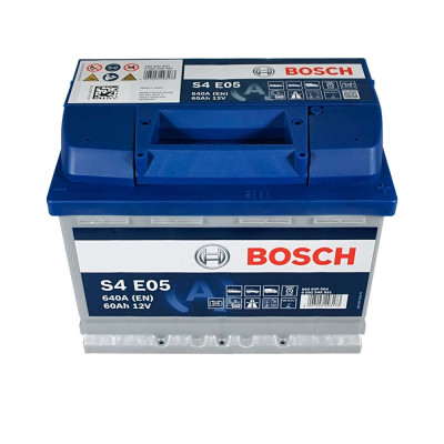Акумулятор BOSCH 60Ah EFB 640A R+ (правий +) L2 (S4E 051)