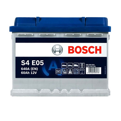 Акумулятор BOSCH 60Ah EFB 640A R+ (правий +) L2 (S4E 051)