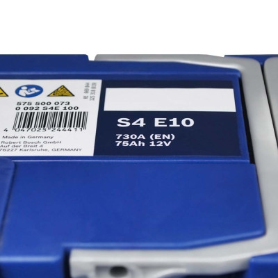 Аккумулятор BOSCH 75Ah EFB 730A R+ (правый +) LB4 (S4E 100) h=175
