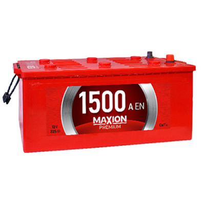 Акумулятор MAXION Premium 225Аh 1500A L+ (лівий +)