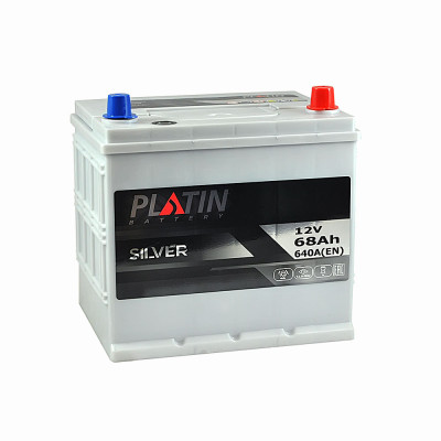 Акумулятор PLATIN 68Ah 640A R+ Silver Asia SMF